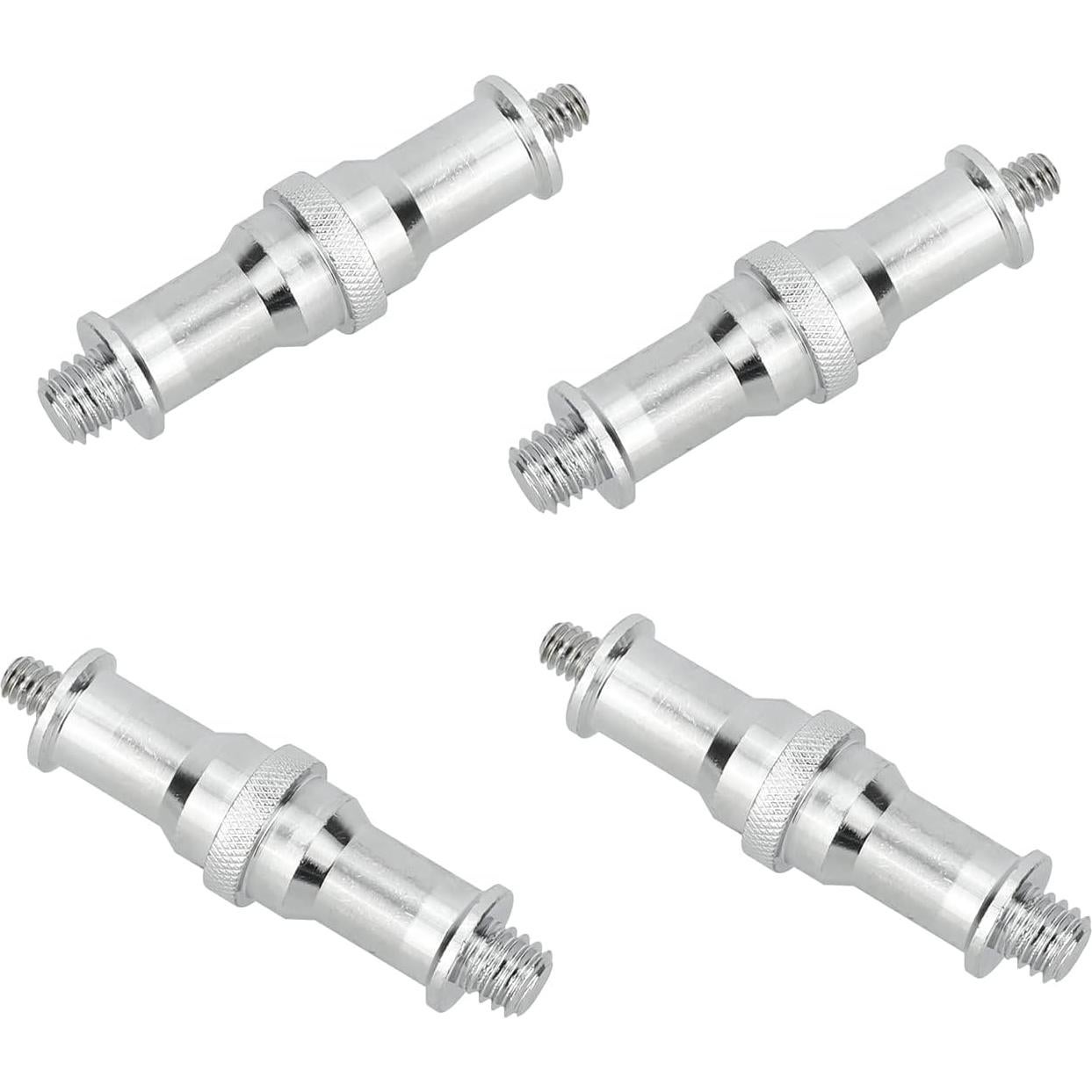 Adaptador Tornillo Macho 1/4 a 3/8 CAMVATE - 4 Piezas