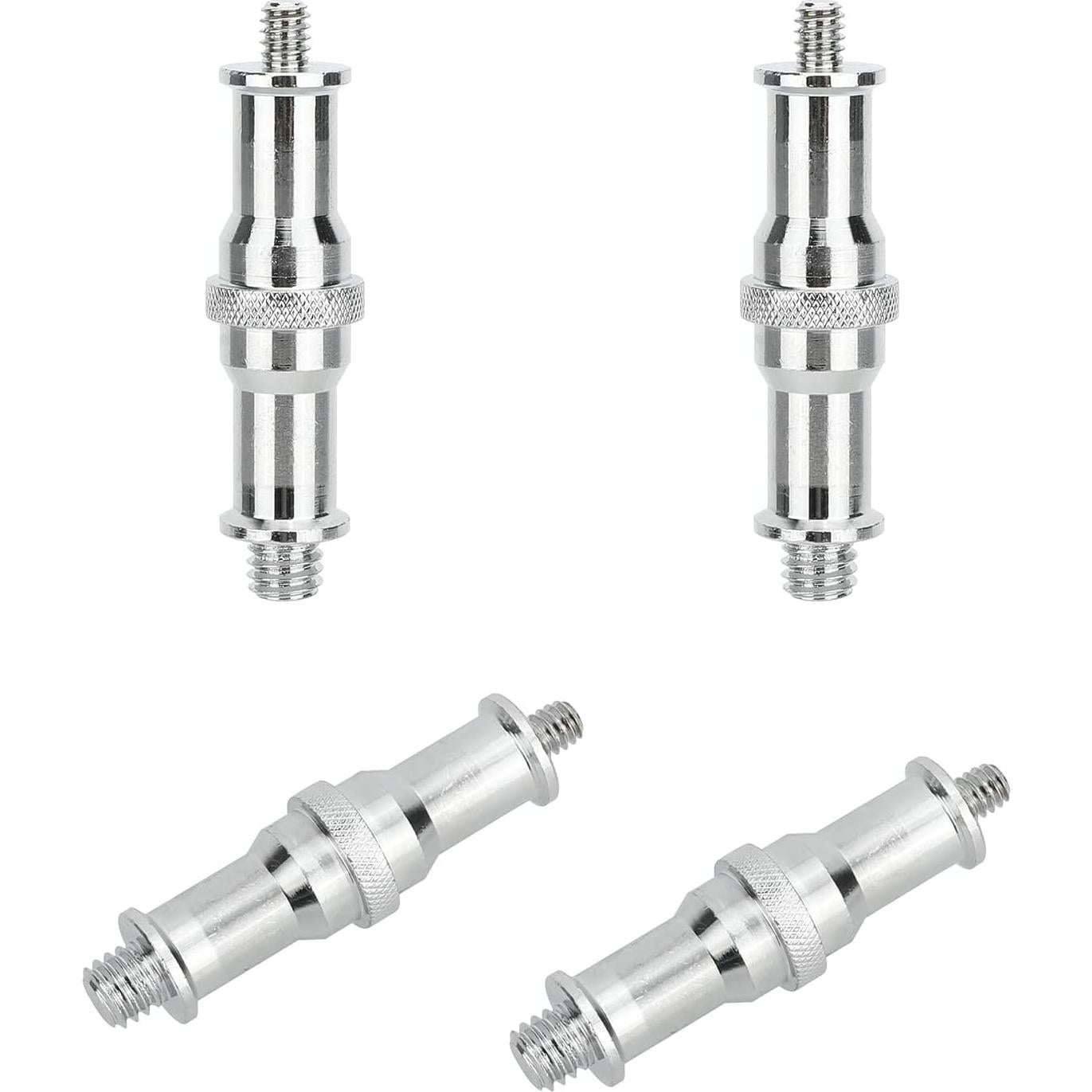 Adaptador Tornillo Macho 1/4 a 3/8 CAMVATE - 4 Piezas