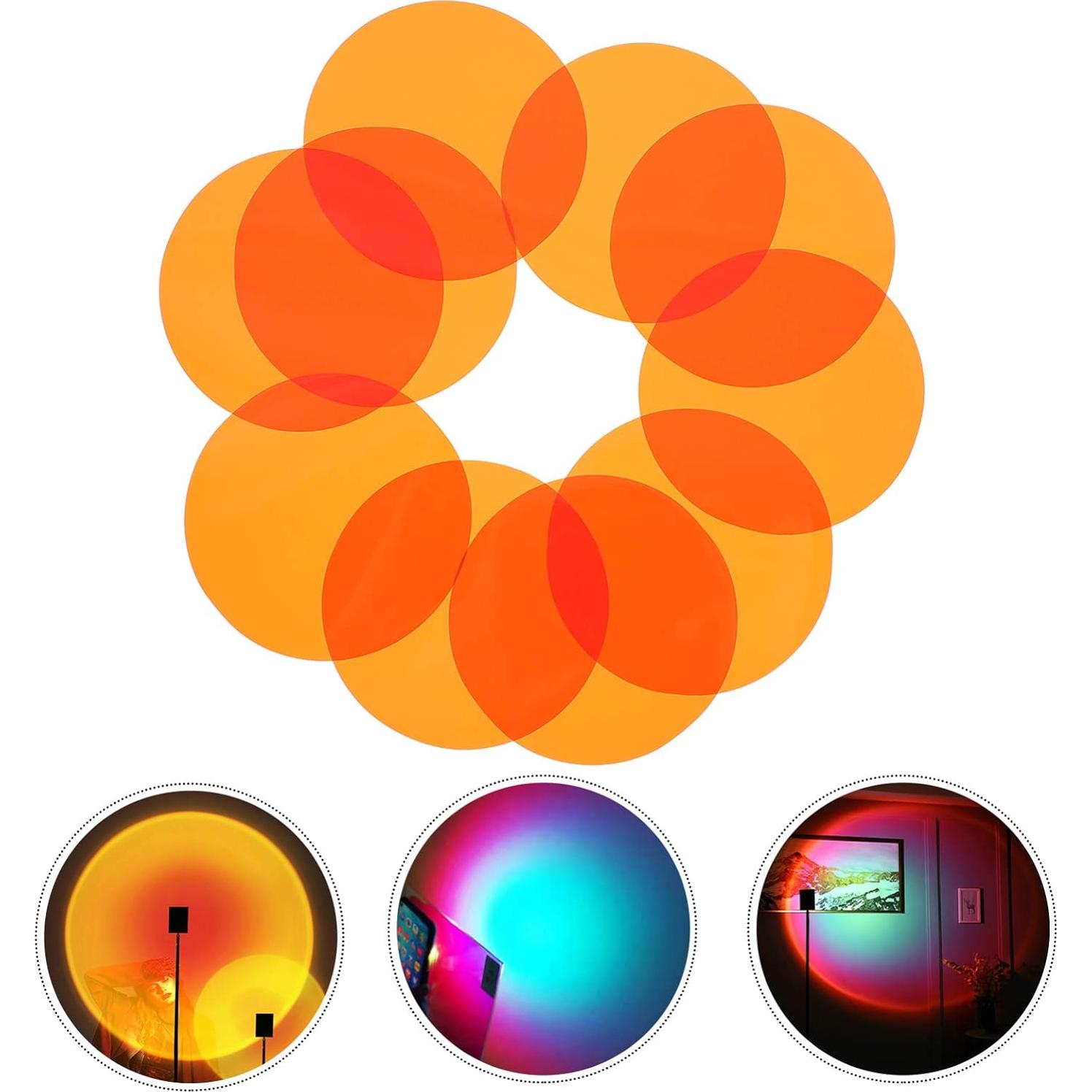 Filtros de Color Transparentes SOLUSTRE 10pcs 66mm para Fotografía