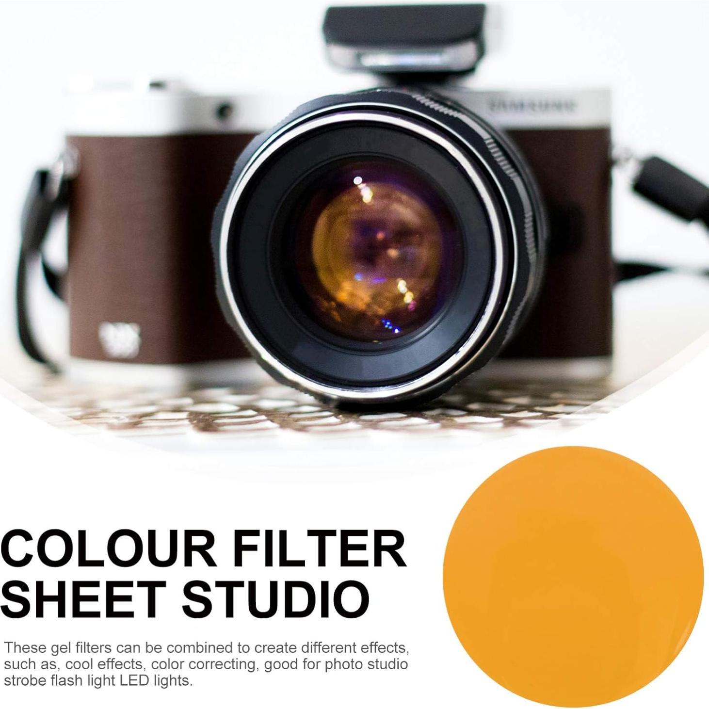 Filtros de Color Transparentes SOLUSTRE 10pcs 66mm para Fotografía