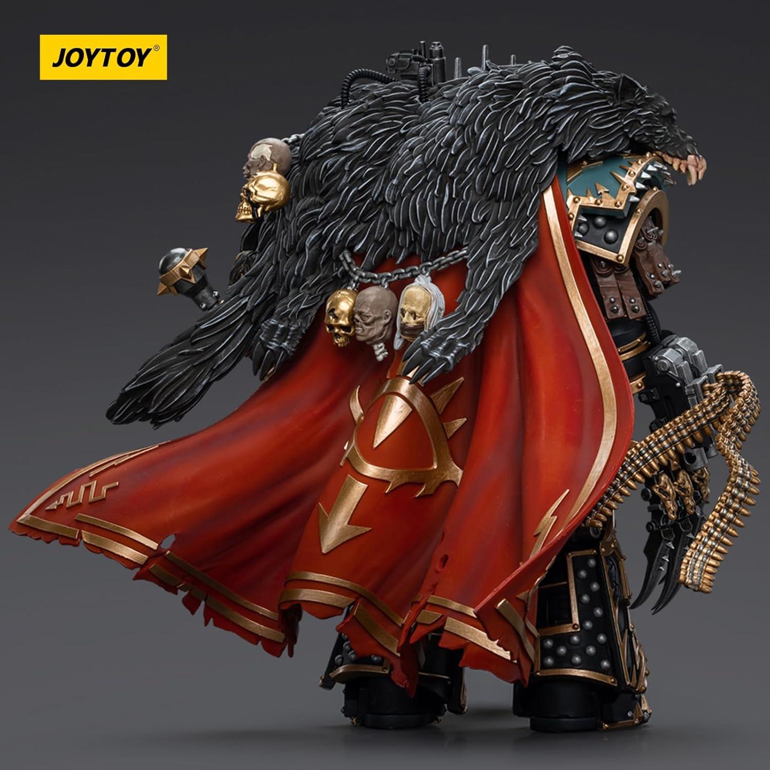 Figura de Acción JOYTOY Warhammer 40k Horus 1/18 Detalles Avanzados