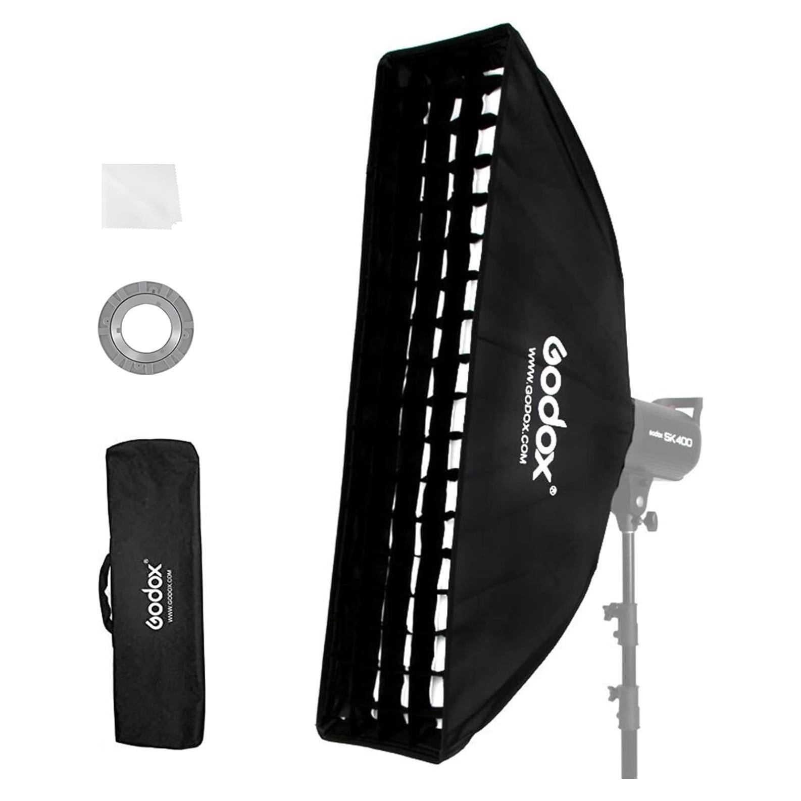 Softbox Godox FW22x90CM con Montura Bowens y Rejilla