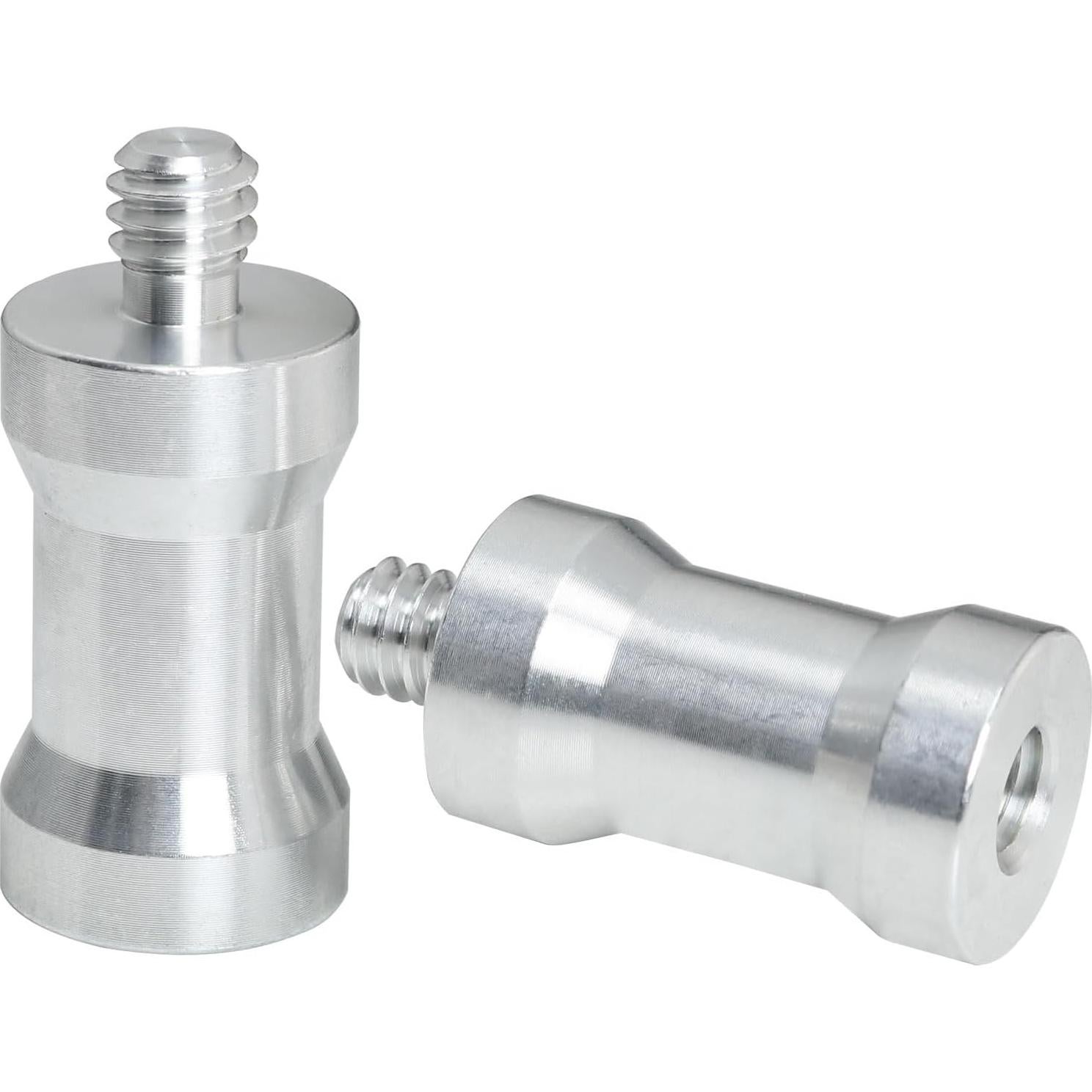 Adaptador Hotshoe Coldshoe LUORNG 2PCS 1/4" F a M Aluminio