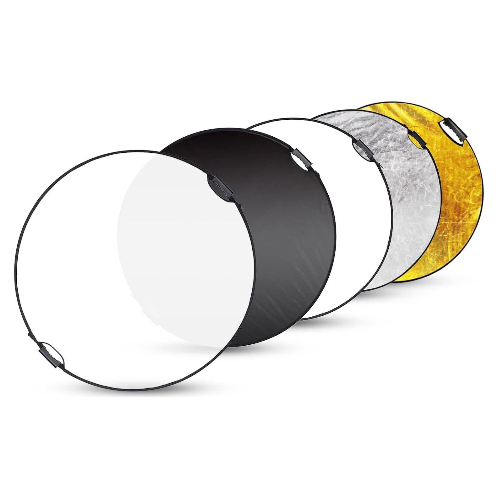 Reflector Fotográfico 32" Selens 5 en 1 Plegable con Funda