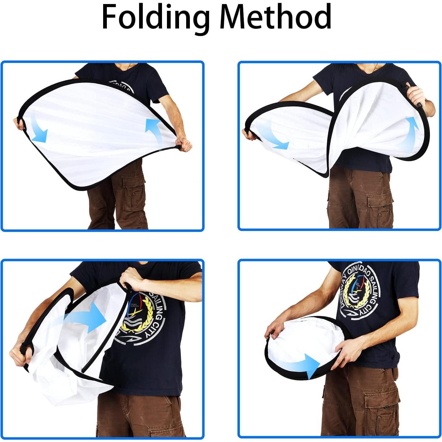 Reflector Fotográfico 32" Selens 5 en 1 Plegable con Funda