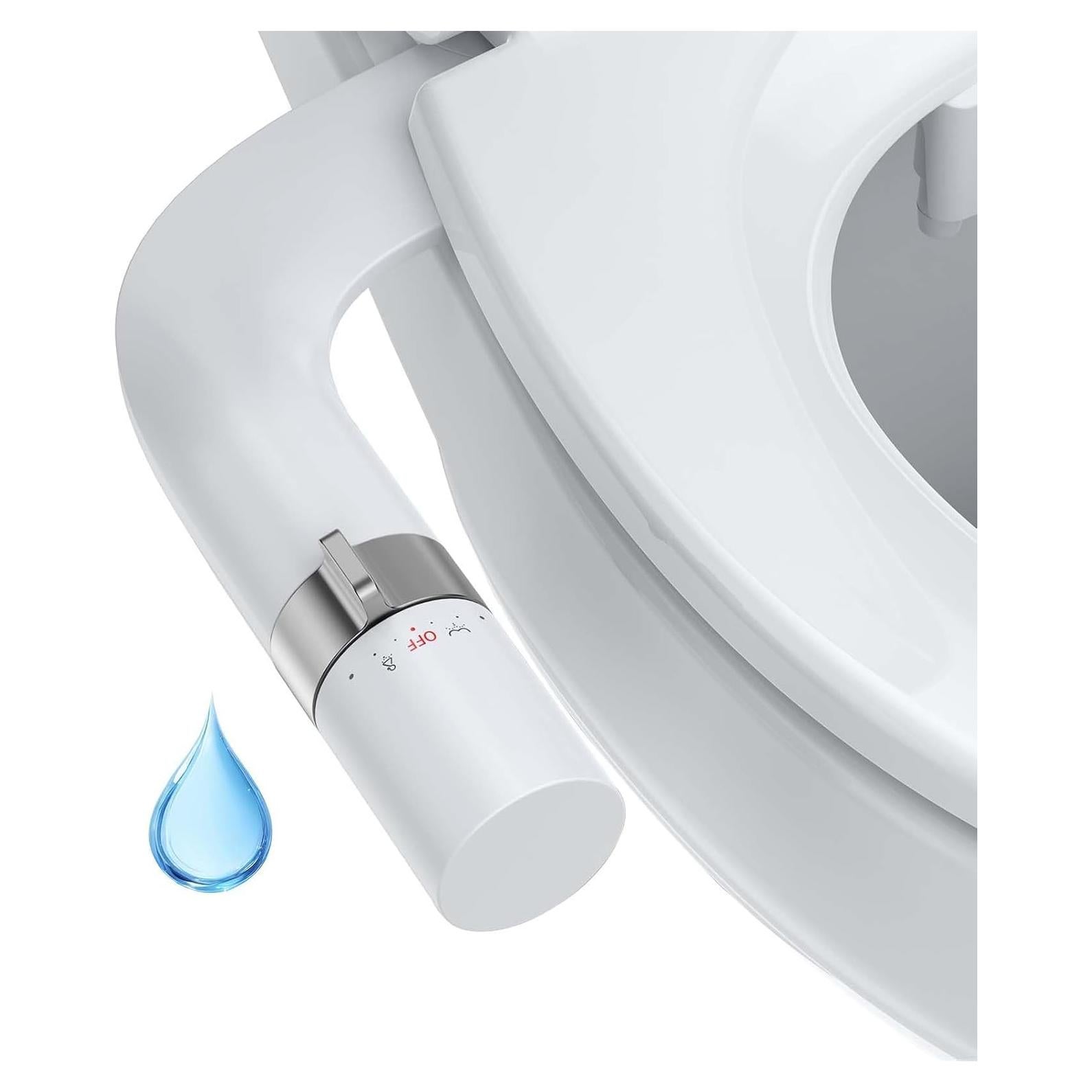 Accesorio de Bidet Homfan con Doble Boquilla y Control de Agua