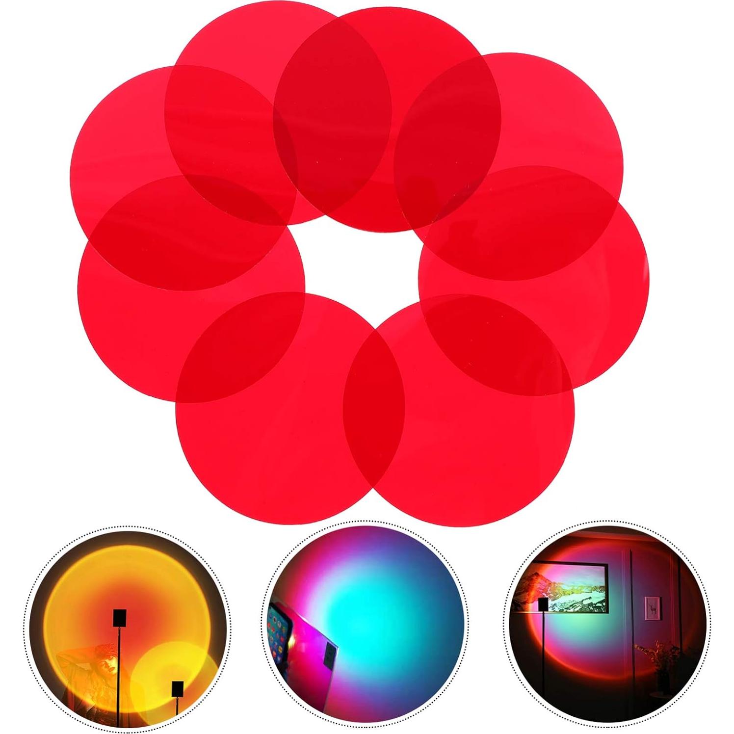 10 Filtros de Gel Colorido para Flash Fotográfico SOLUSTRE 66mm