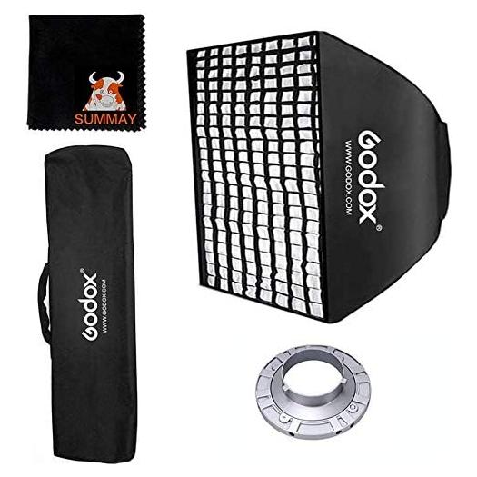 Softbox GODOX 60x60cm con rejilla Bowens y bolsa
