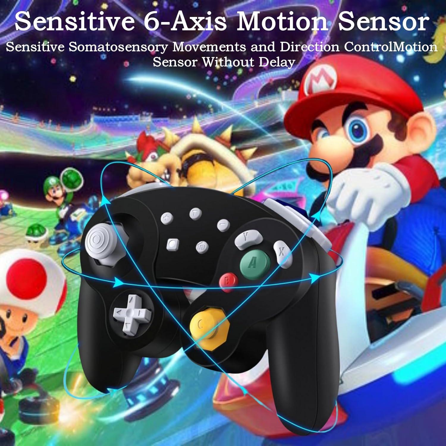 Controlador Inalámbrico DTCGBIN para Switch/PC - Vibración 4 Niveles