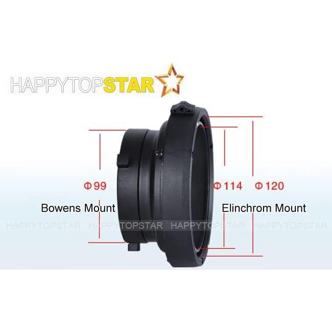 Adaptador de anillo Bowens a Elinchrom HAPPYTOPSTAR 190g