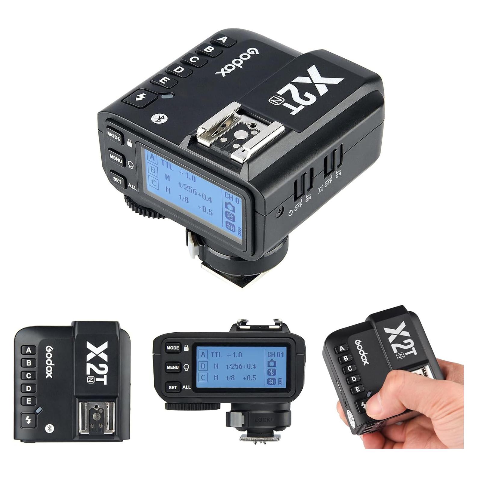 Godox X2T-N Disparador Inalámbrico TTL para Nikon - 2.4G