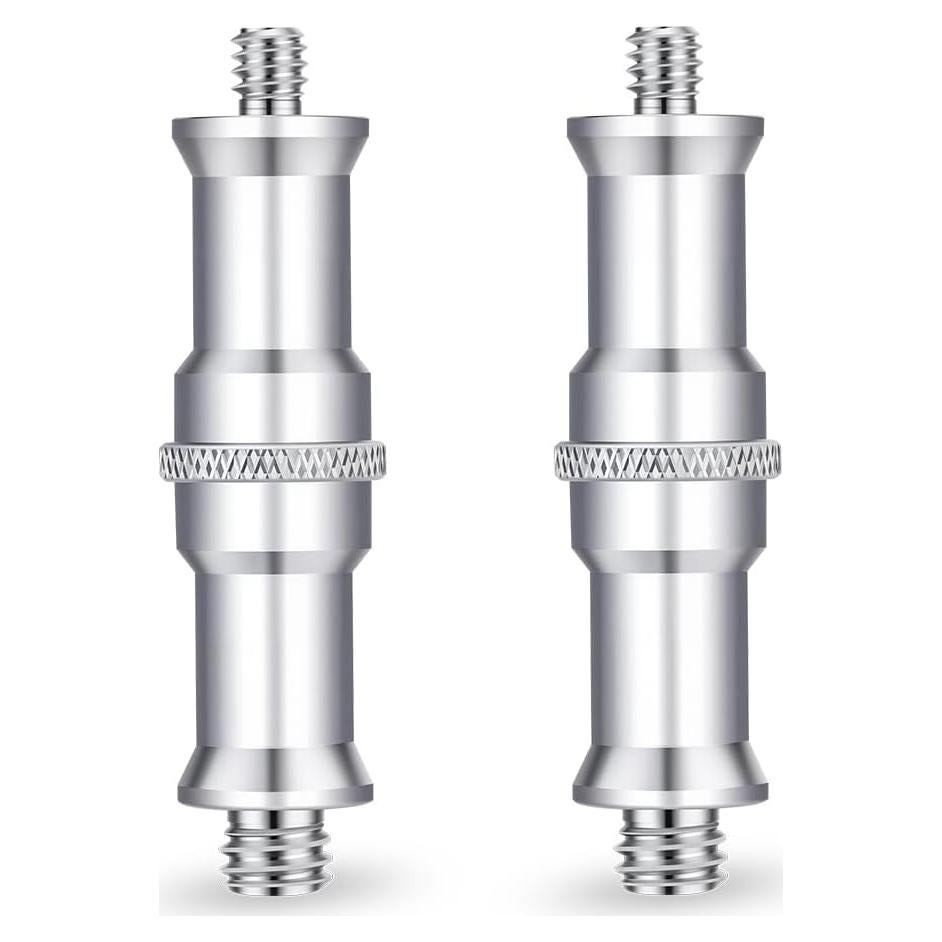 Adaptador de tornillo roscado Lanxire 1/4 a 3/8 pulgadas - 2 piezas