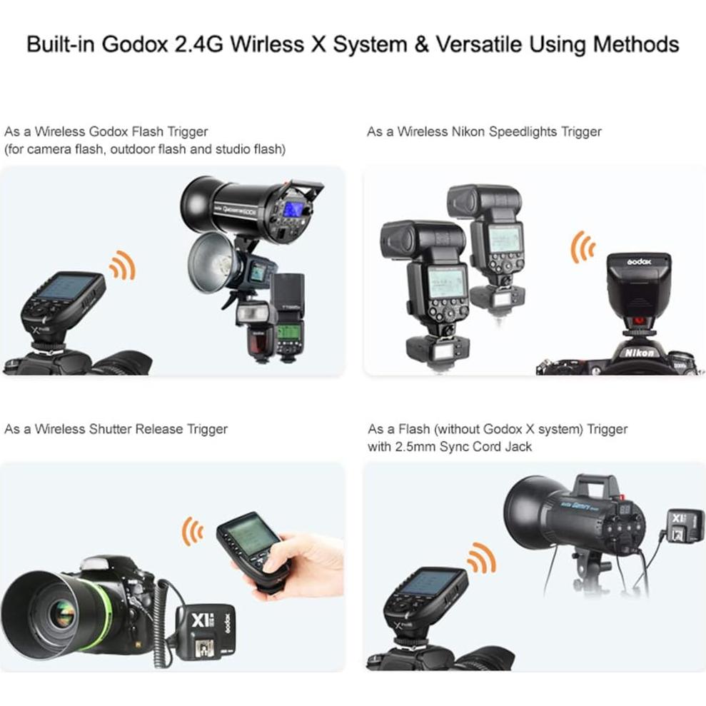 Disparador Inalámbrico Godox Xpro-N TTL para Nikon