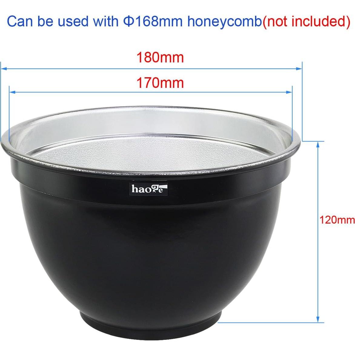 Difusor Reflector Estándar Haoge 7" para Estudio