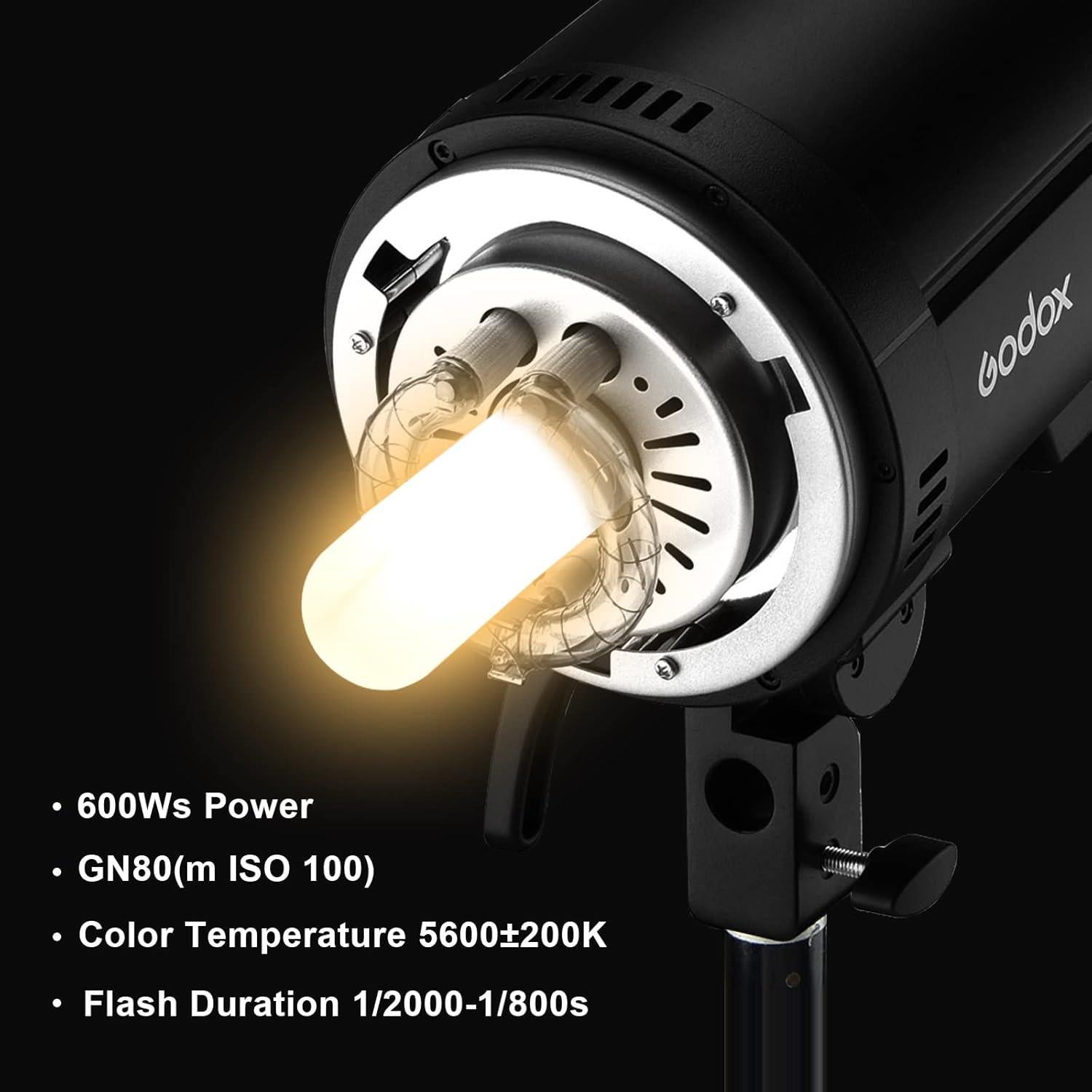 Flash Estudio Godox DP600III 600Ws GN80 Inalámbrico 5600K