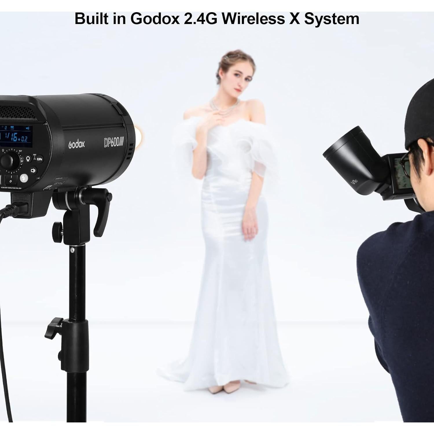 Flash Estudio Godox DP600III 600Ws GN80 Inalámbrico 5600K