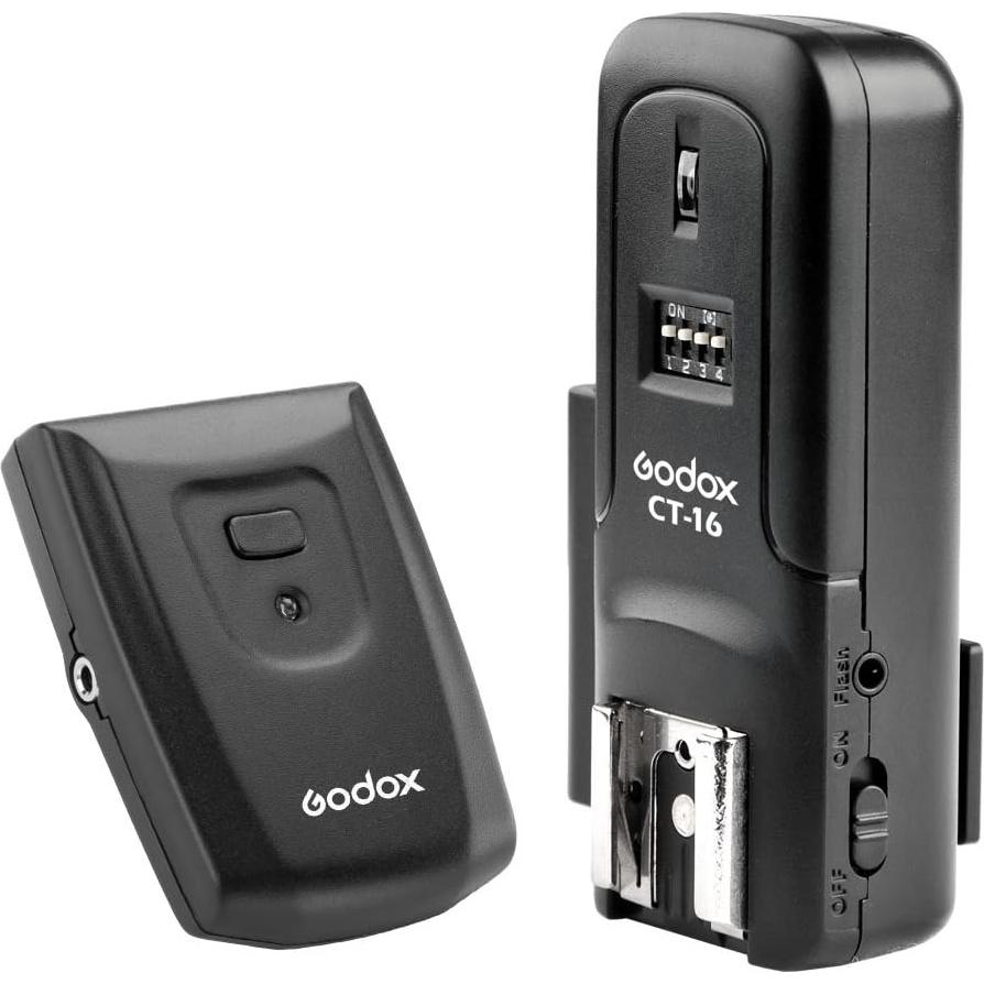 Disparador Inalámbrico Godox CT-16 para Flash DSLR Canon Nikon