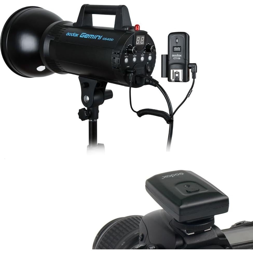 Disparador Inalámbrico Godox CT-16 para Flash DSLR Canon Nikon