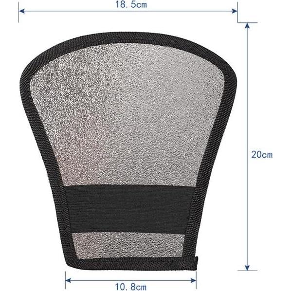 Difusor Reflector de Flash 2-en-1 REFLEX CAMERA Plata/Blanco