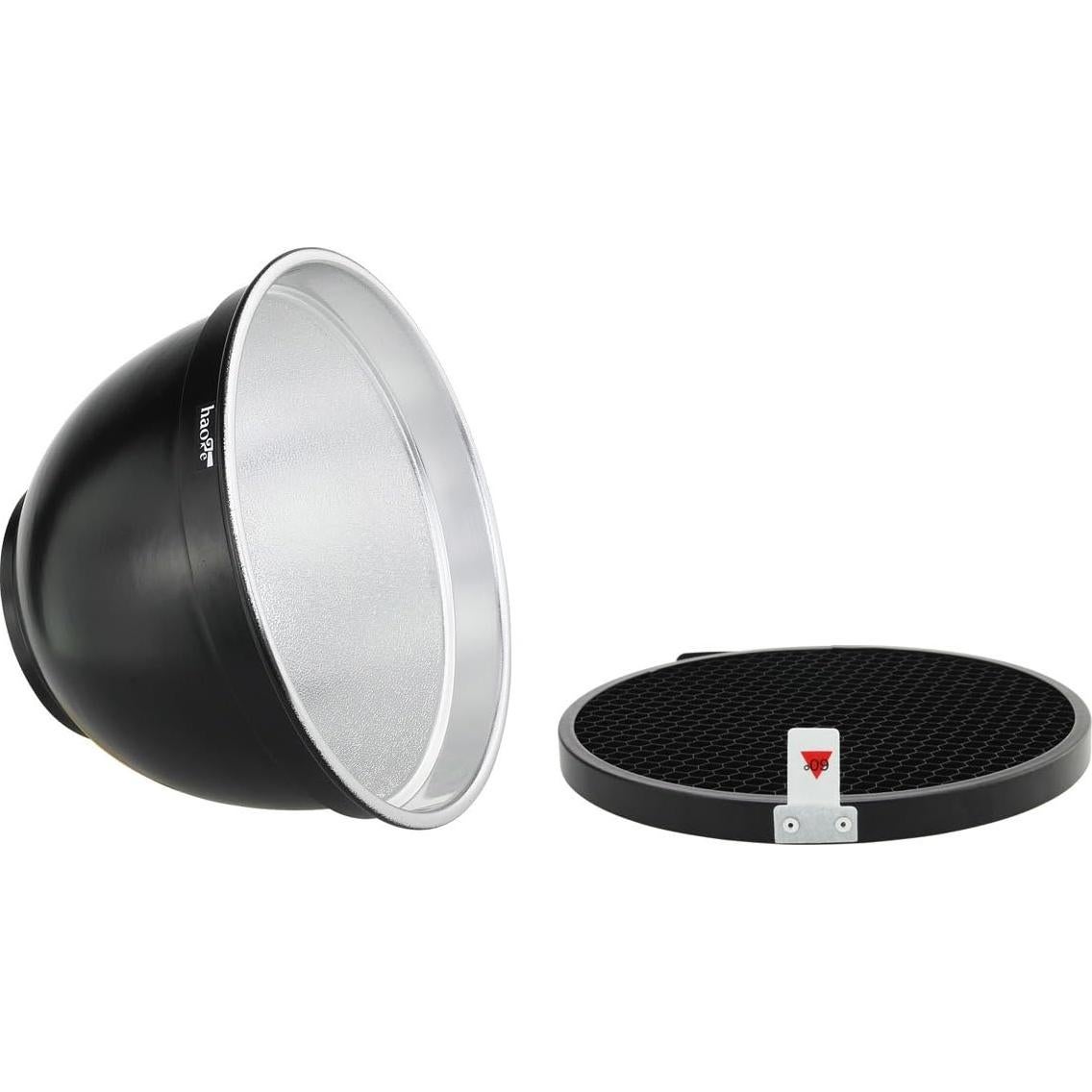 Reflector Estándar 7" Haoge con Rejilla de Panal 60° Balcar