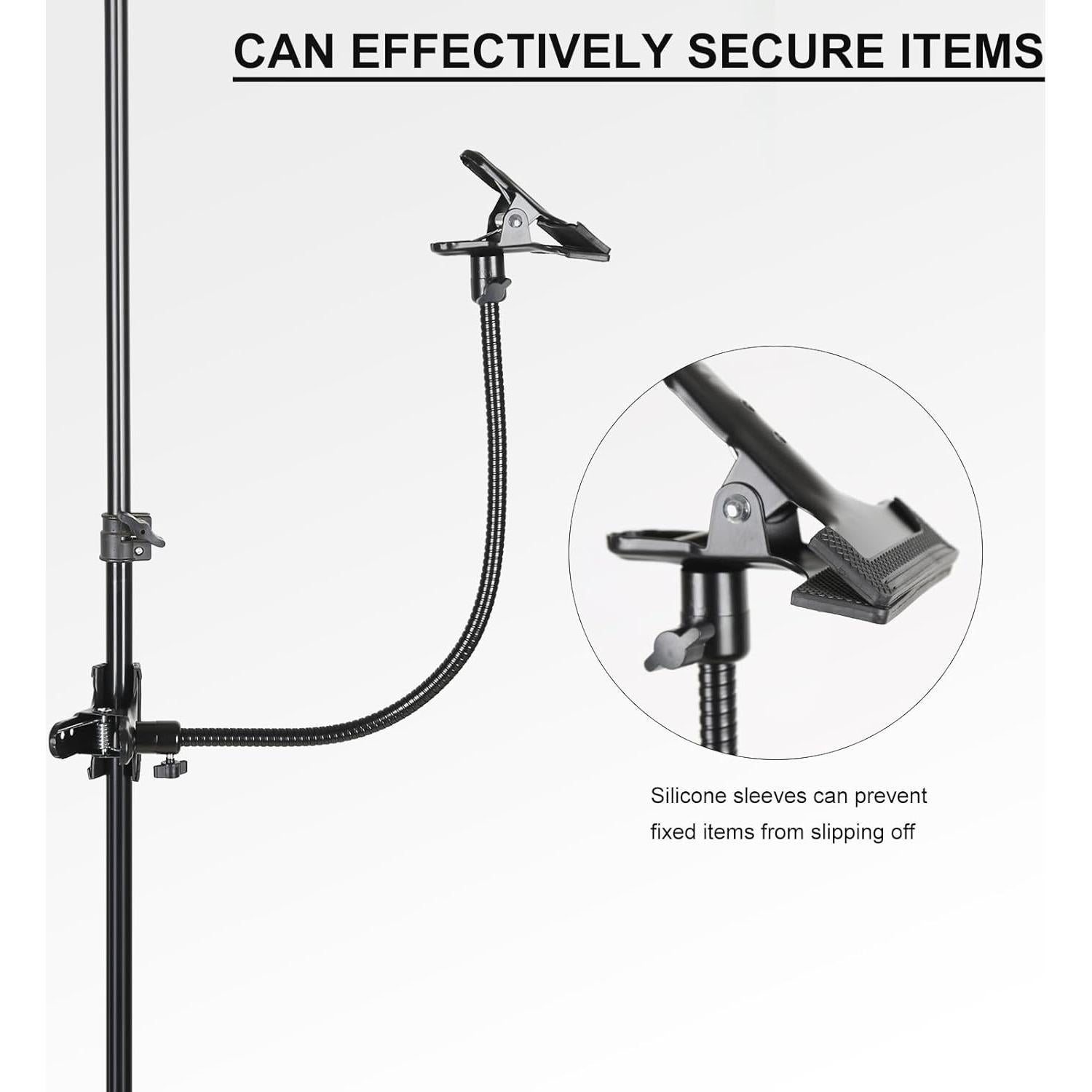 Soporte de Luz Fotográfica TRUMAGINE C5055A con Clip Ajustable