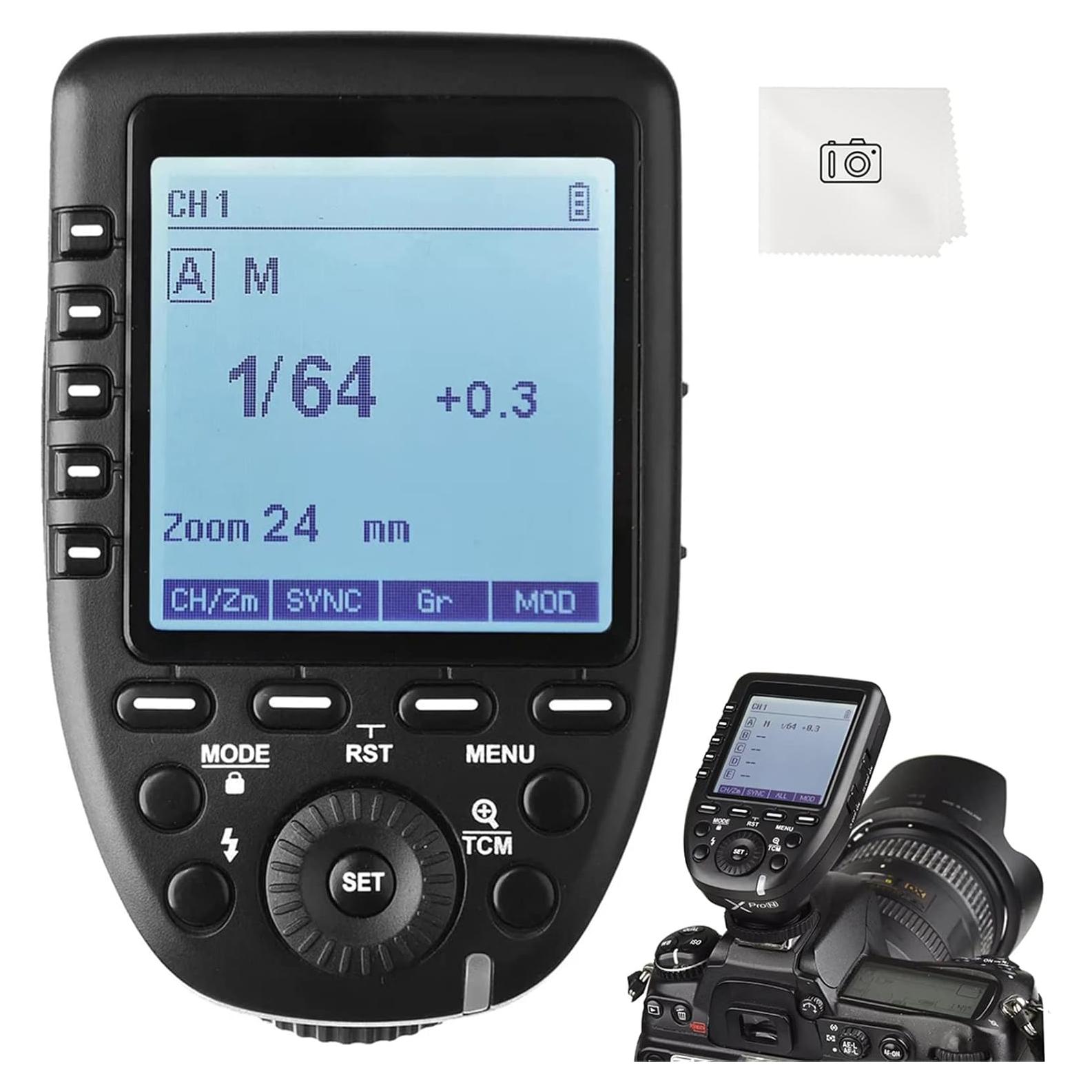 Godox Xpro-N Disparador Inalámbrico TTL para Nikon 220g