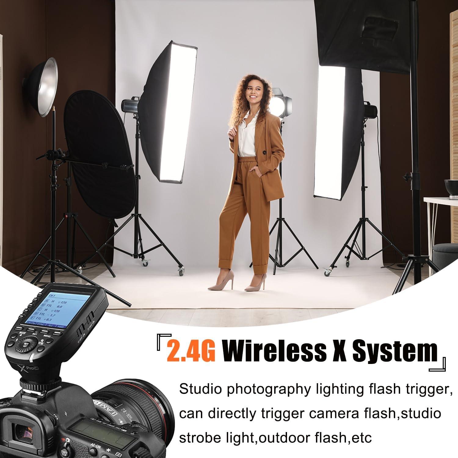 Godox Xpro-N Disparador Inalámbrico TTL para Nikon 220g