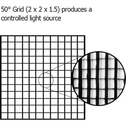 Softbox Plegable Fotodiox Pro 61x61cm para Flash Estudio