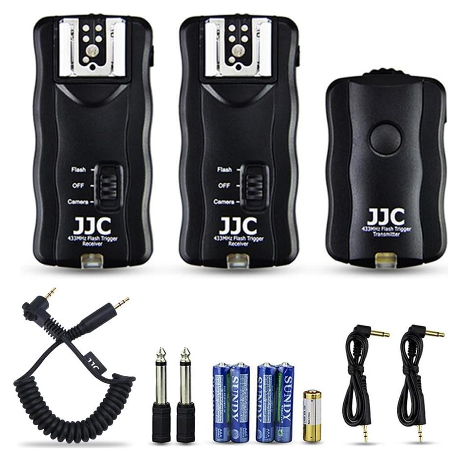 Disparador Inalámbrico JJC JF-U2 para Canon con 2 Receptores