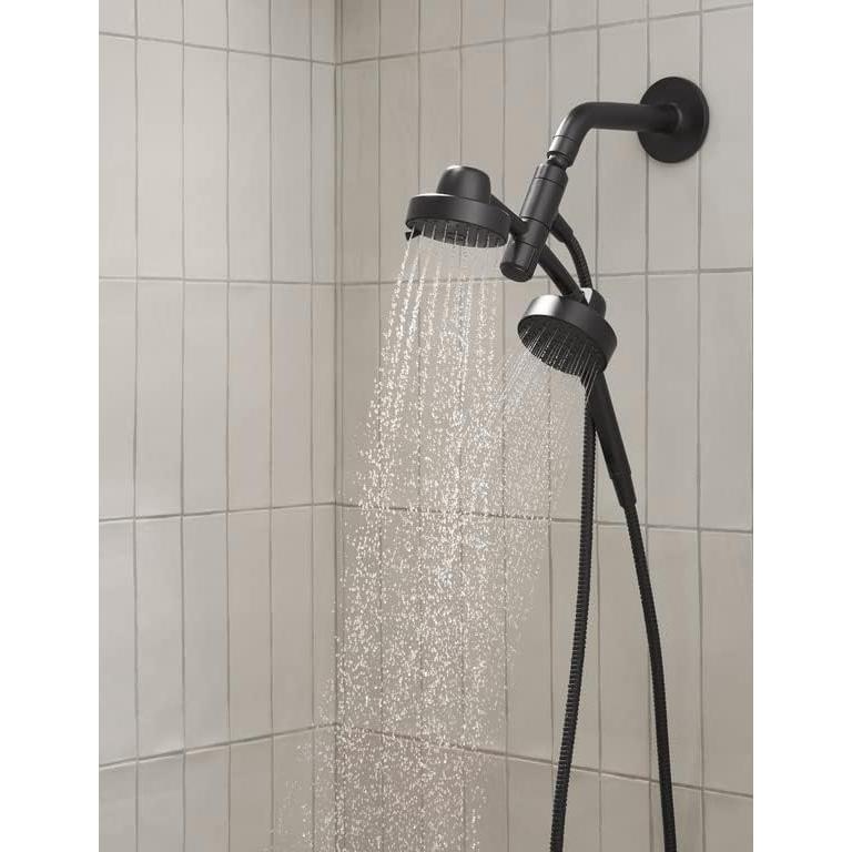 Cabezal de Ducha Kohler Awaken 2-en-1 Negro Mate 1.75 GPM