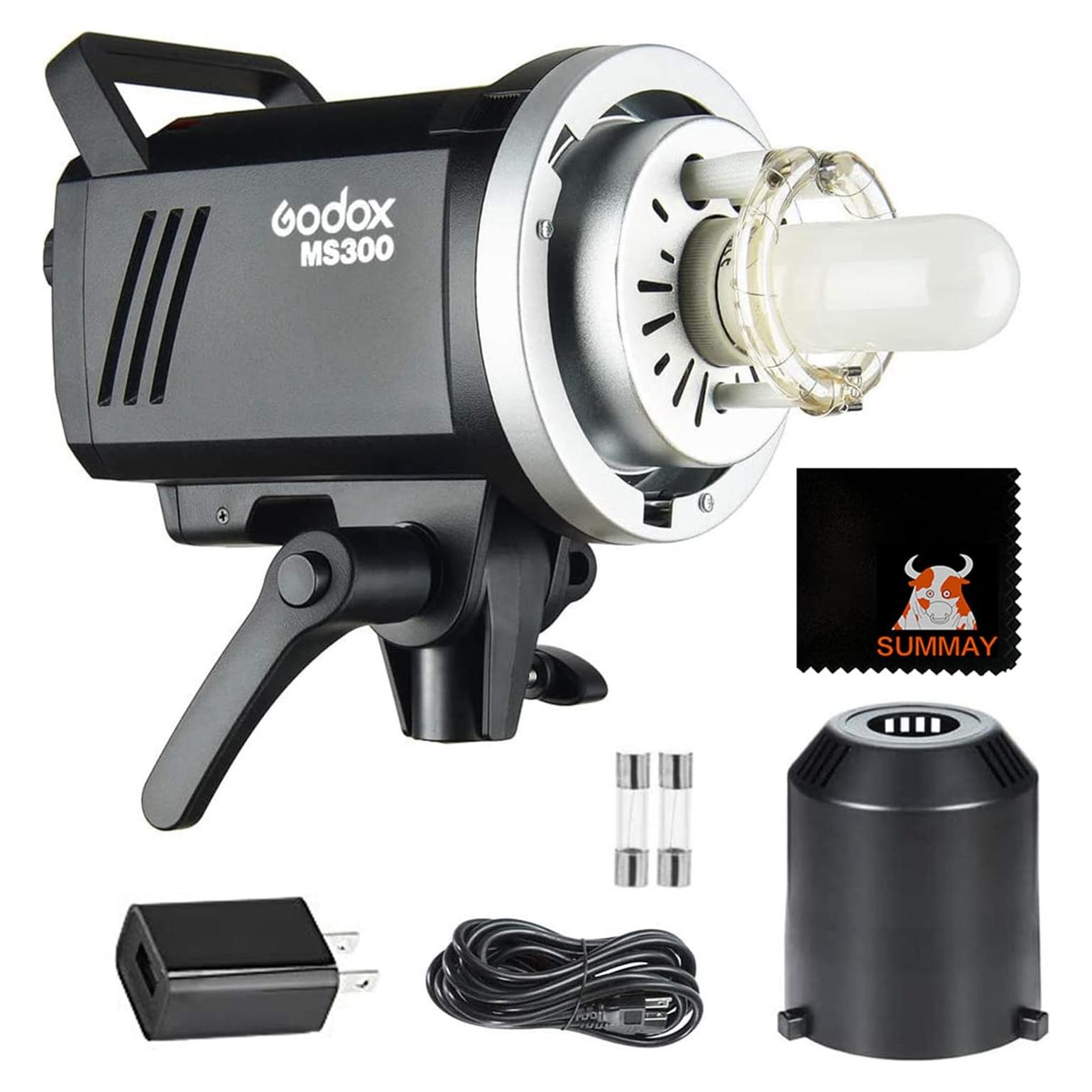 GODOX MS300 Monolight Flash Estudio 300WS 150W Lámpara
