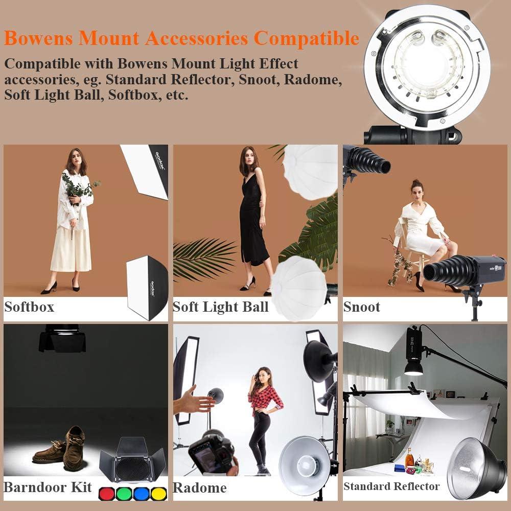 GODOX MS300 Monolight Flash Estudio 300WS 150W Lámpara