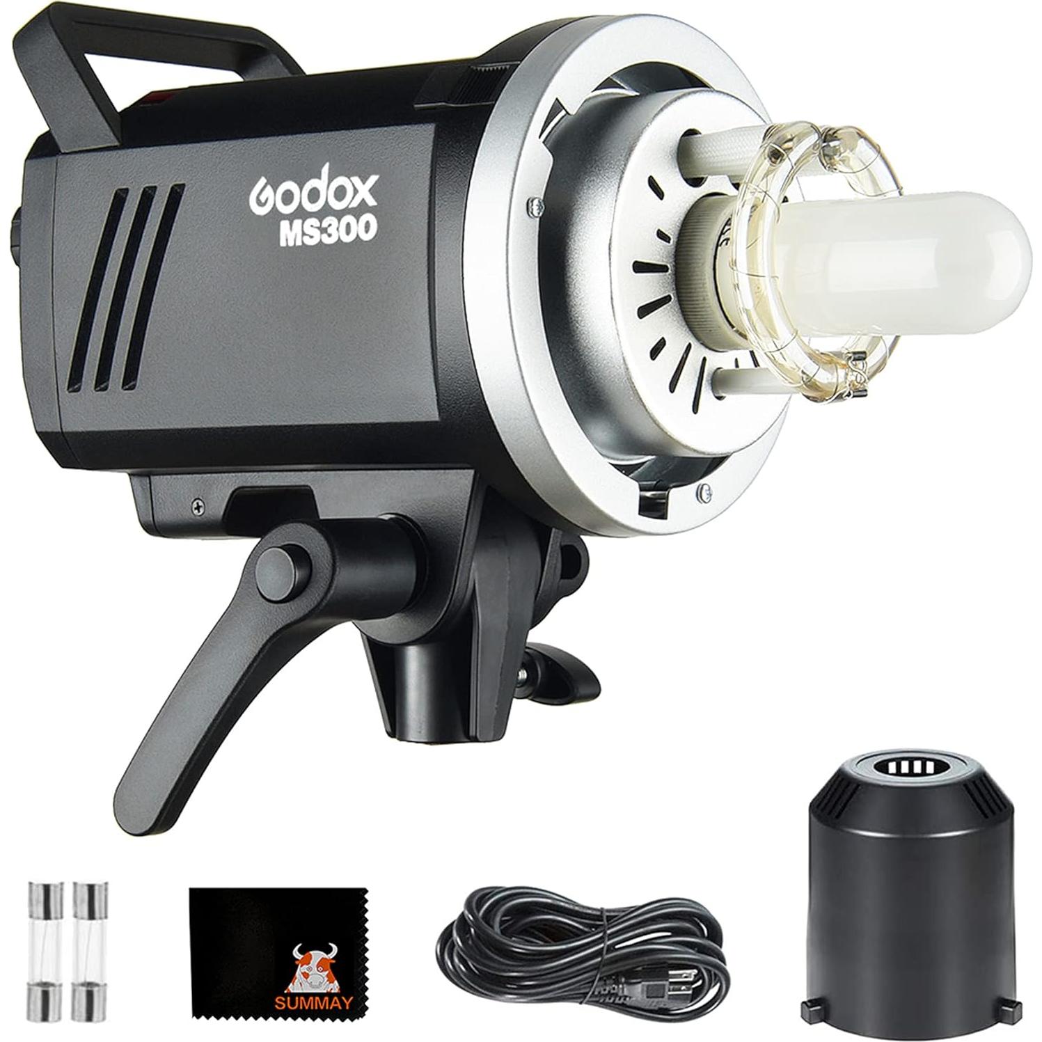 GODOX MS300 Monolight Flash Estudio 300WS 150W Lámpara