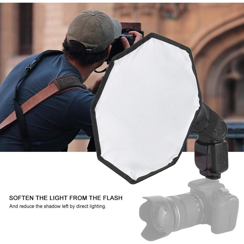 Difusor de Flash Softbox Plegable 30cm Serounder Universal