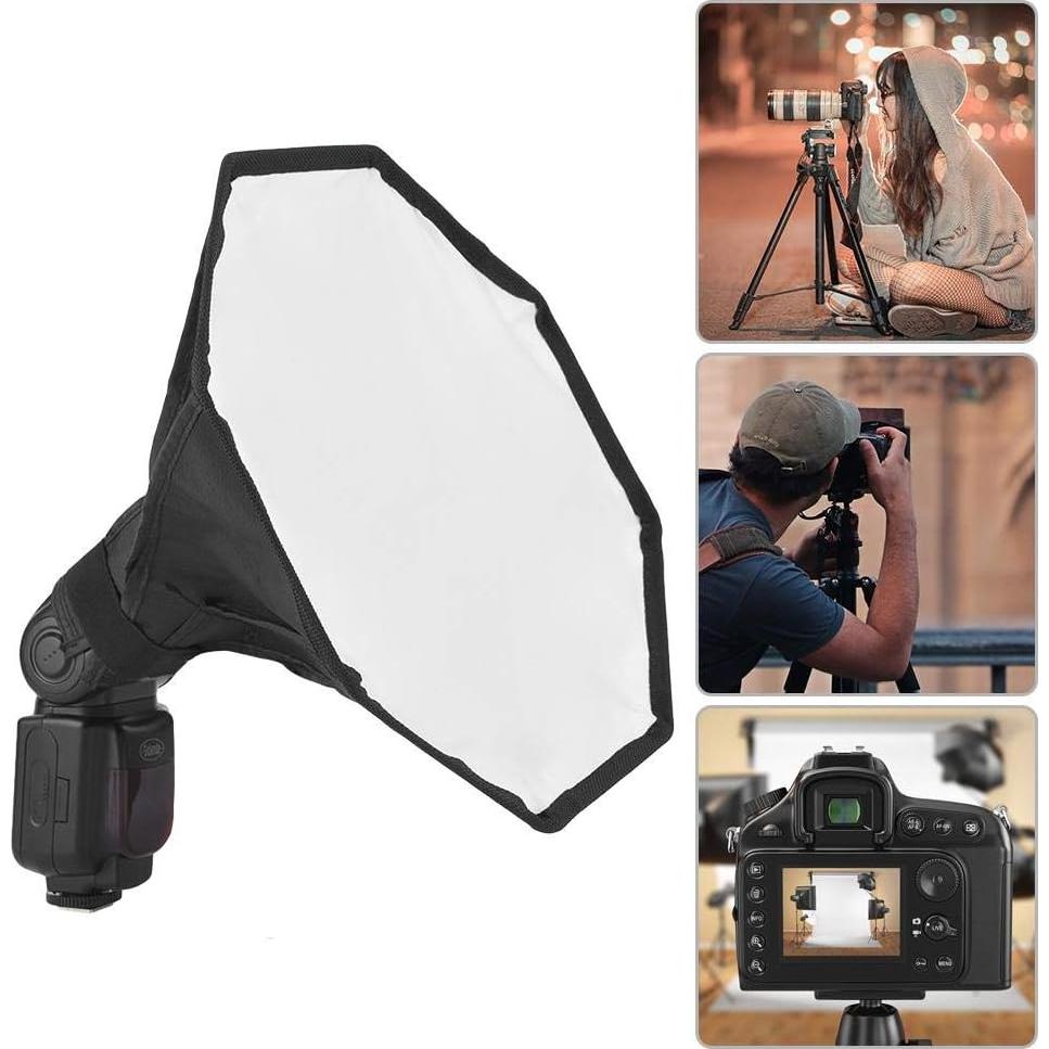 Difusor de Flash Softbox Plegable 30cm Serounder Universal