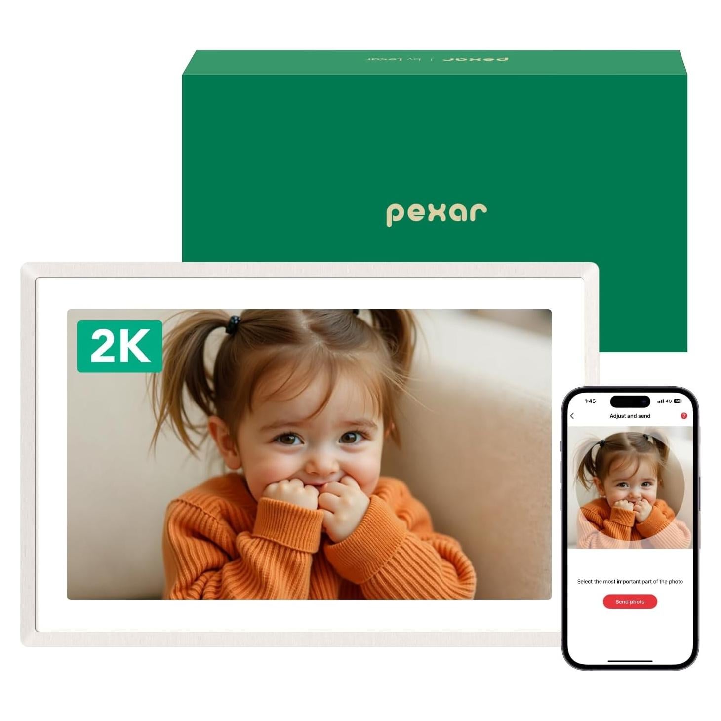 Marco Digital WiFi Lexar 11" 2K Pantalla Táctil Antirreflejo