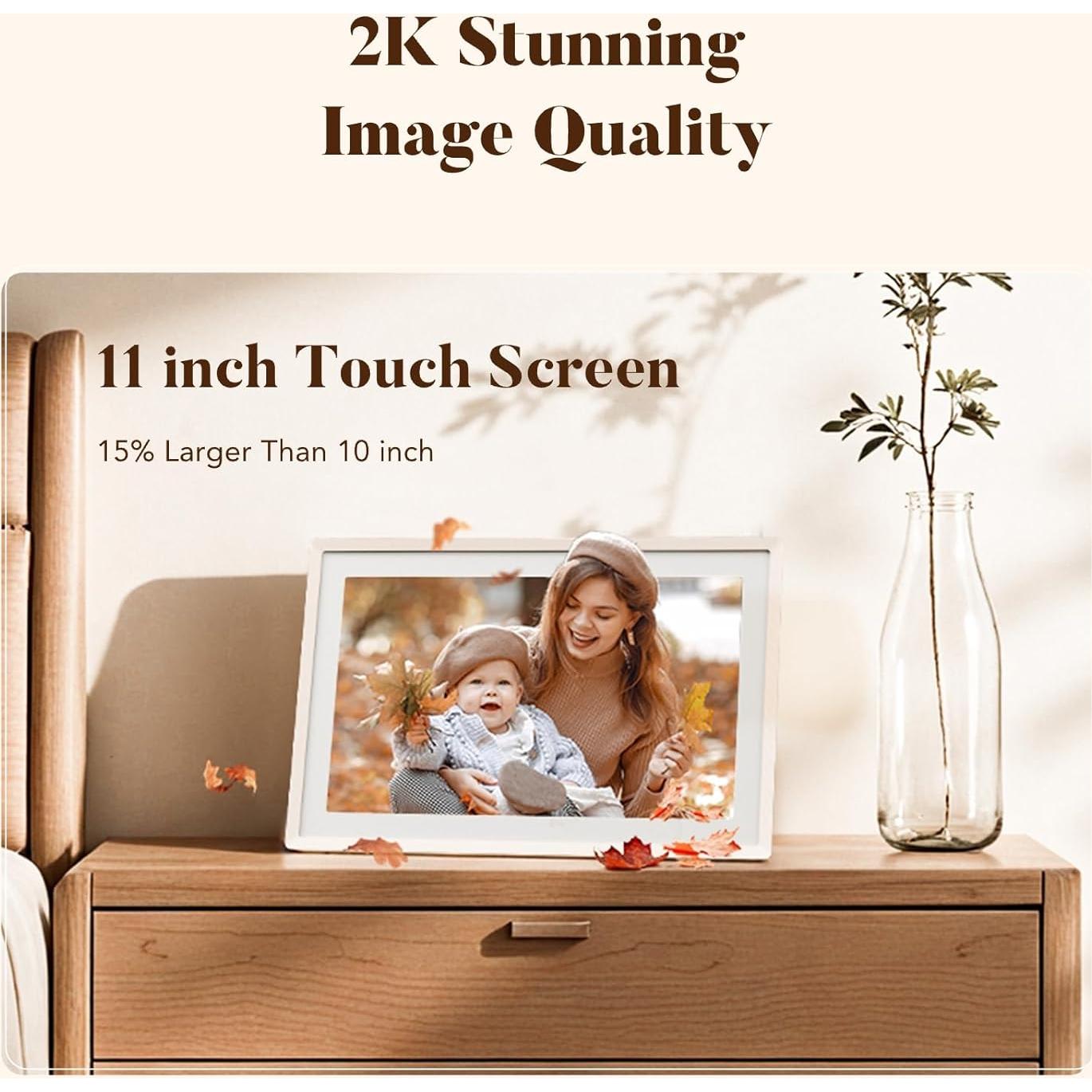 Marco Digital WiFi Lexar 11" 2K Pantalla Táctil Antirreflejo