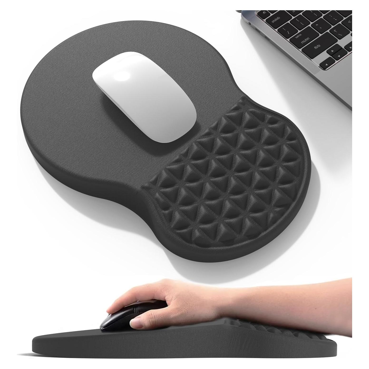 Alfombrilla de Ratón Ergonómica PYEDCA con Soporte para Muñeca