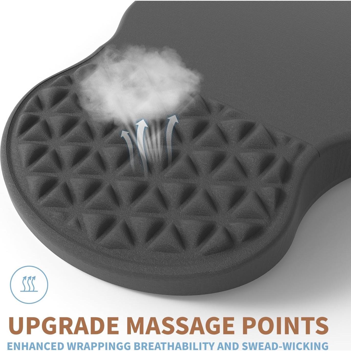 Alfombrilla de Ratón Ergonómica PYEDCA con Soporte para Muñeca