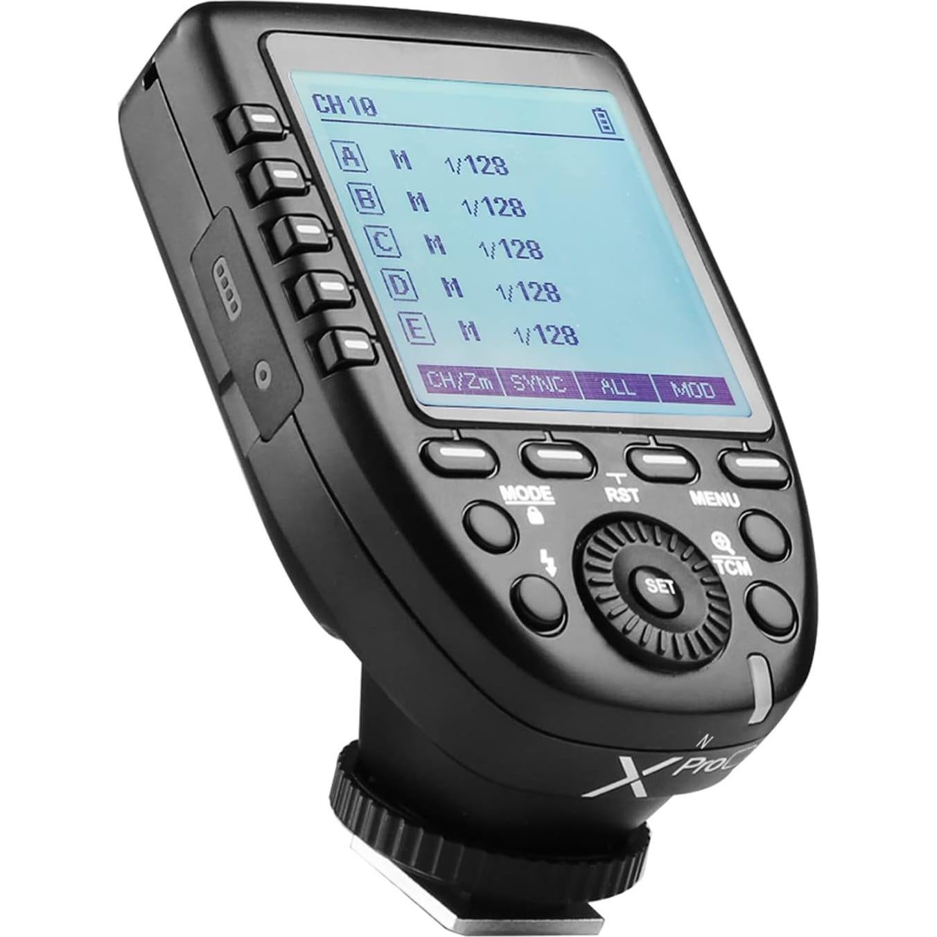 Disparador Inalámbrico Godox Xpro N TTL para Nikon 1/8000s HSS