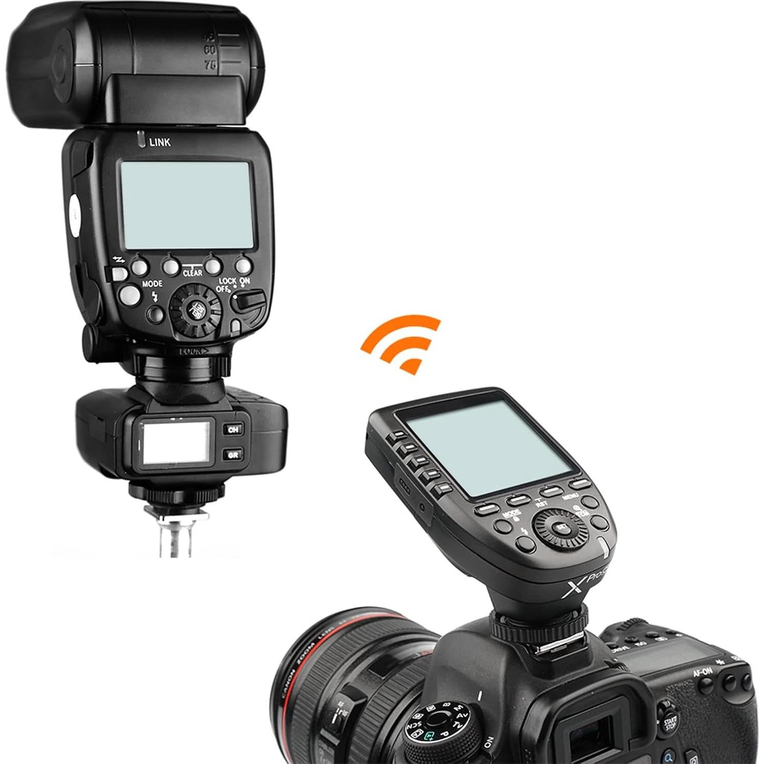 Disparador Inalámbrico Godox Xpro N TTL para Nikon 1/8000s HSS