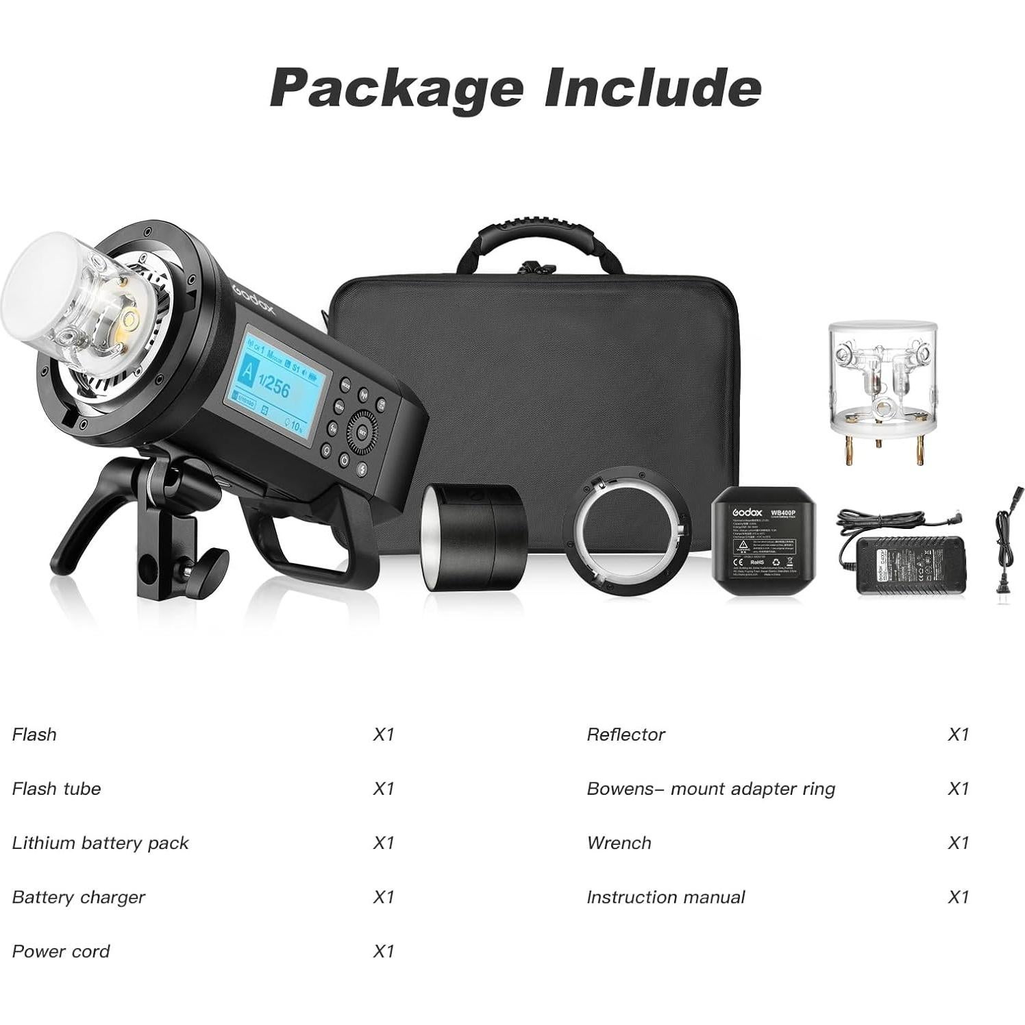 Flash Godox AD400Pro 400Ws TTL HSS 2.4G Monolight