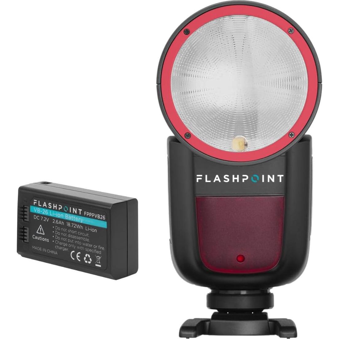 Flashpoint Zoom Li-on X R2 TTL Flash Godox V1 para Sony 76Ws