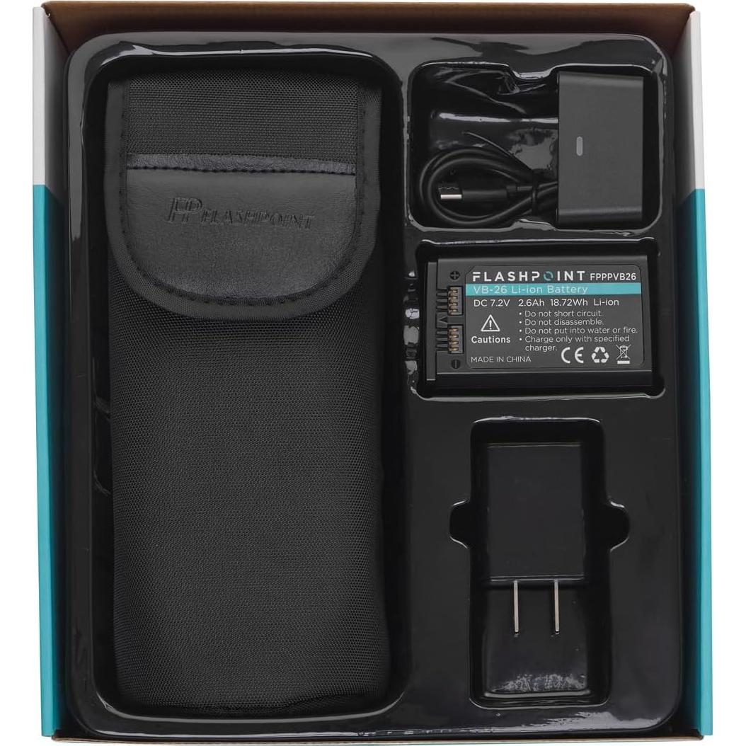 Flashpoint Zoom Li-on X R2 TTL Flash Godox V1 para Sony 76Ws