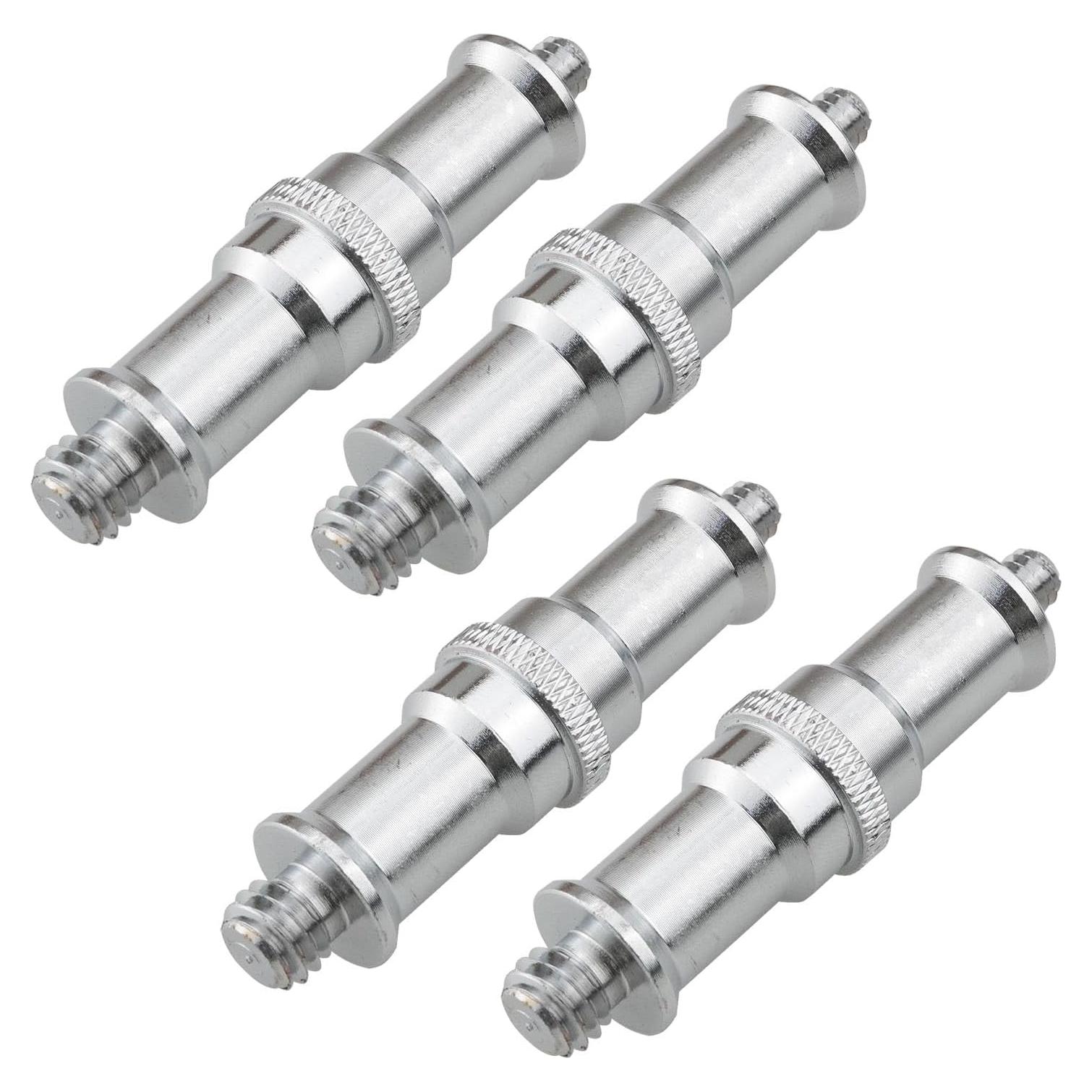 Adaptador de Tornillo Macho 1/4 a 3/8 YHXiXi - 4 Piezas