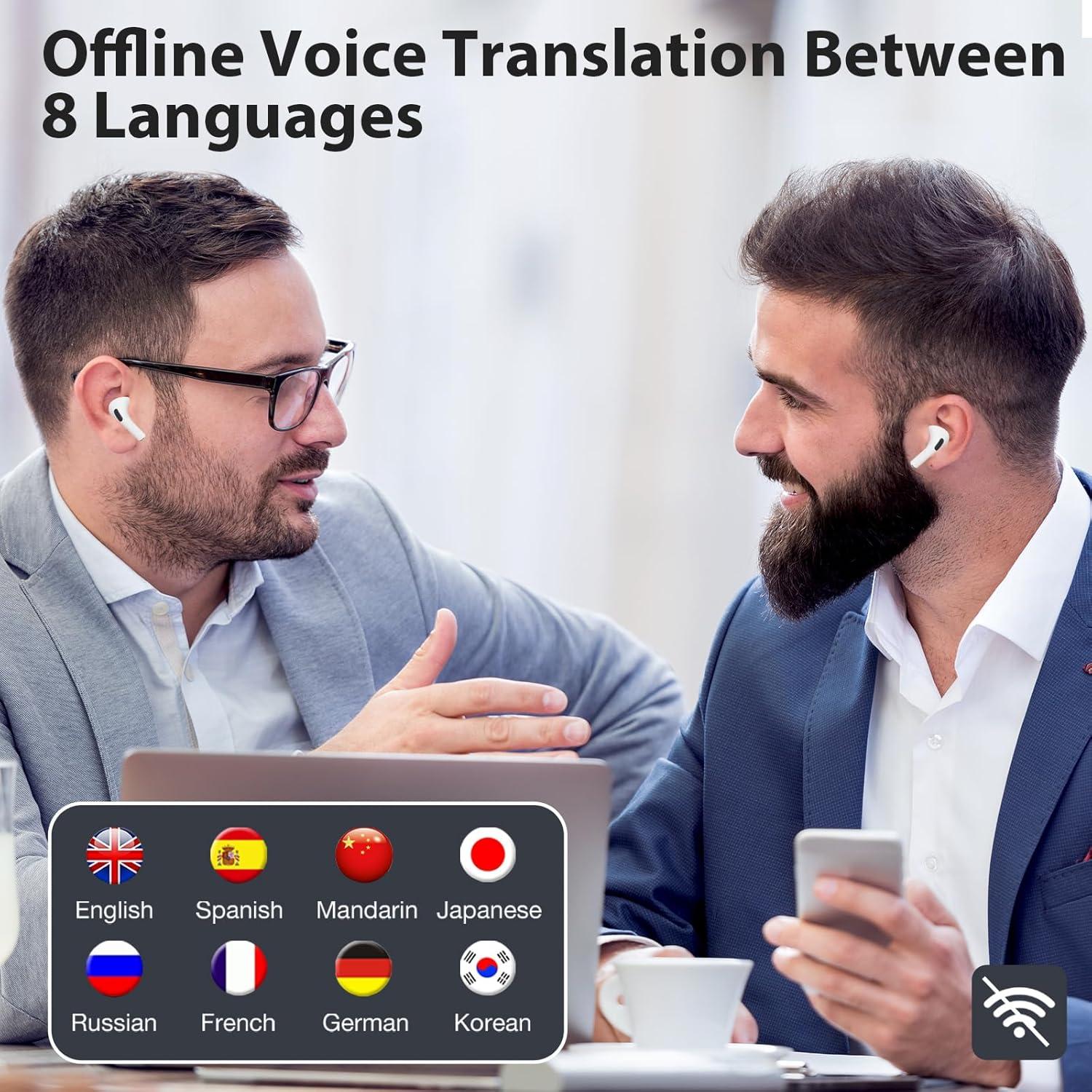 Auriculares Traductores JIYINGDUO A8pro 144 Idiomas