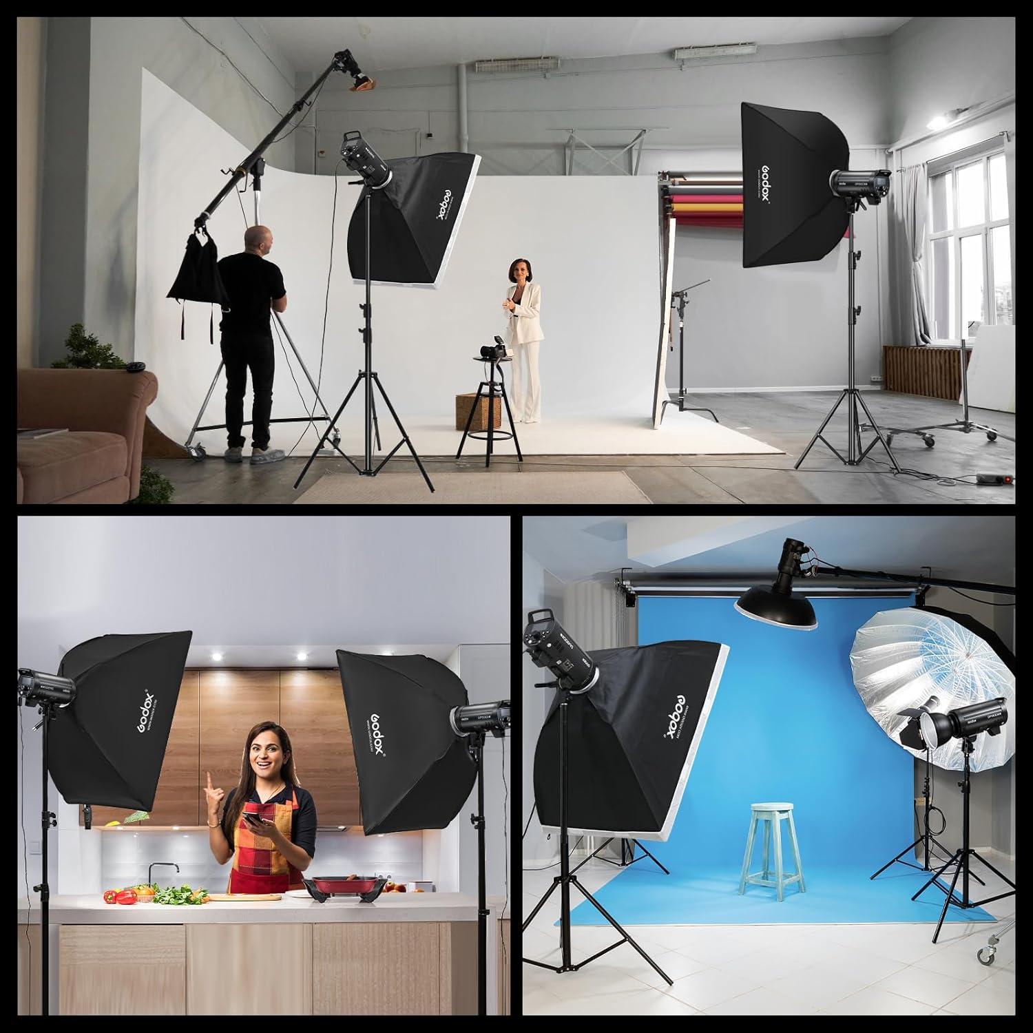 Kit de Flash de Estudio Godox DP1000III-V 1000Ws Inalámbrico