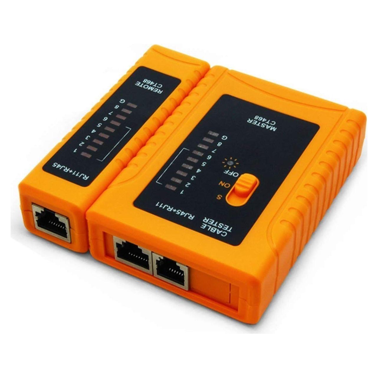 Probador de Cable de Red iMBAPrice RJ45/RJ11 - Herramienta UTP