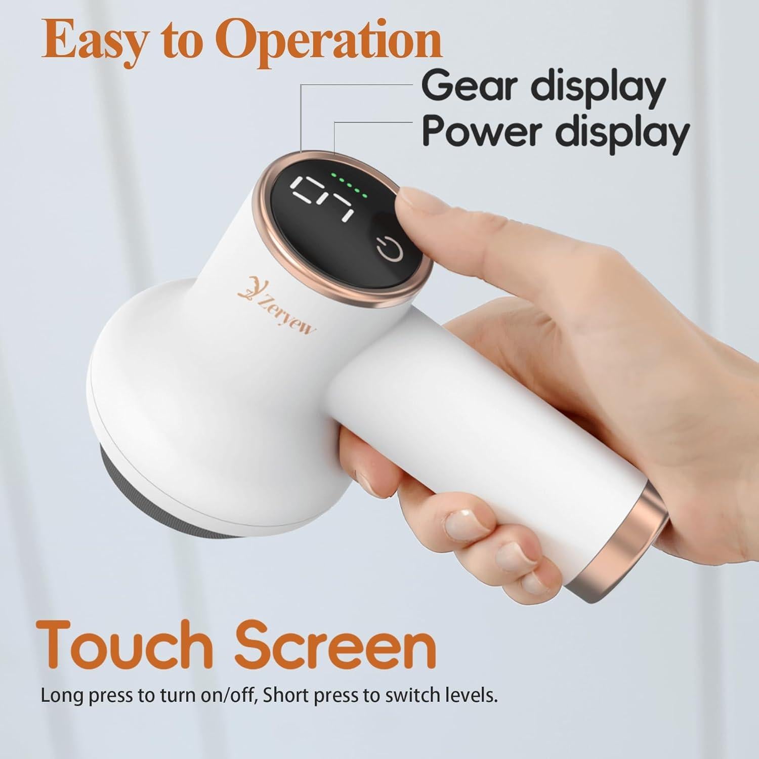 Masajeador Inalámbrico ZY Zeryew para Celulitis y Drenaje Linfático