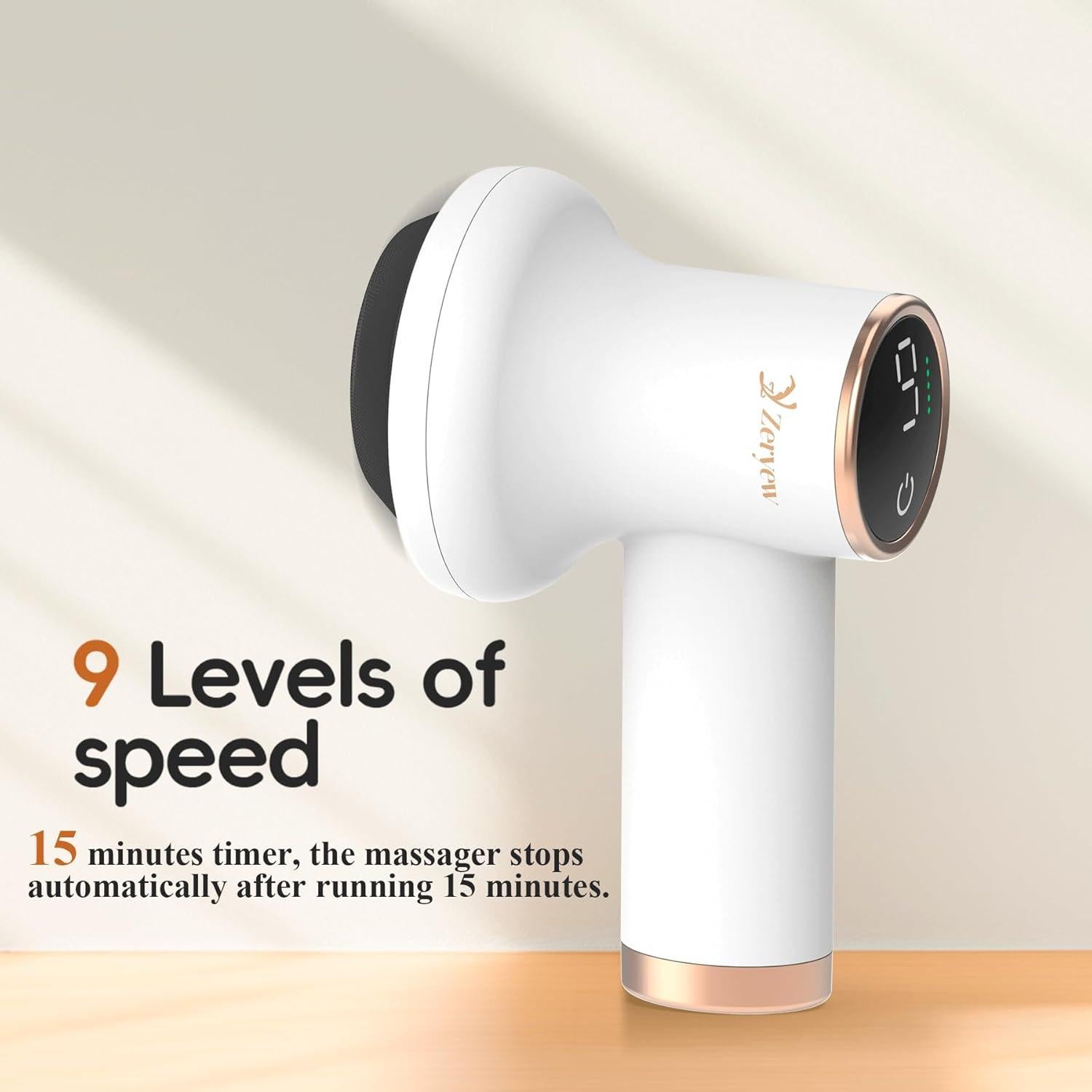 Masajeador Inalámbrico ZY Zeryew para Celulitis y Drenaje Linfático